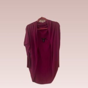 Ralph Lauren Magenta Knit Sweater